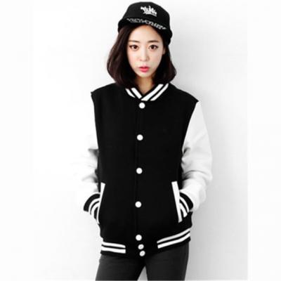 潮新品 2014秋季新款韩版棒球服女装外套 卫衣时尚百搭